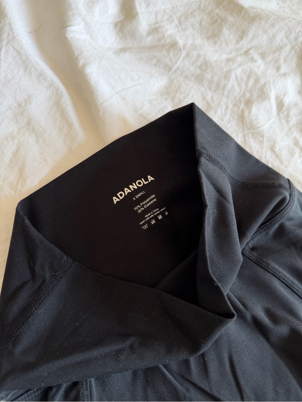 Adanola High-Waist Black Leggings - Picture 2 of 3